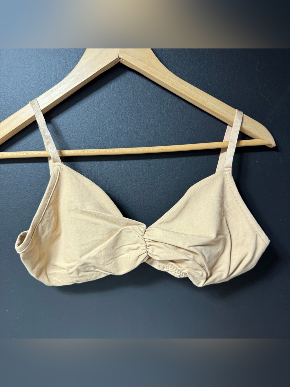 COMMANDO
Shirred Cotton Bralette